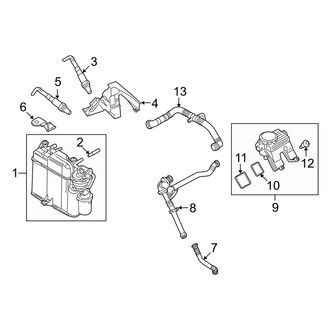 Porsche OE - Emission System - Emission Components (4.8L)