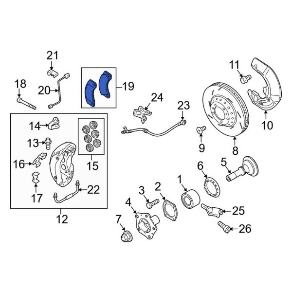 Disc Brake Pad Set