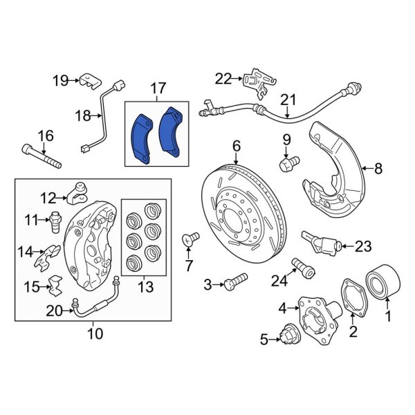 Disc Brake Pad Set