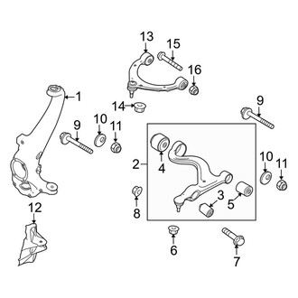 Porsche OE - Front Suspension - Suspension Components (AWD)