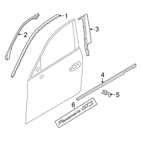 Front Door - Exterior Trim