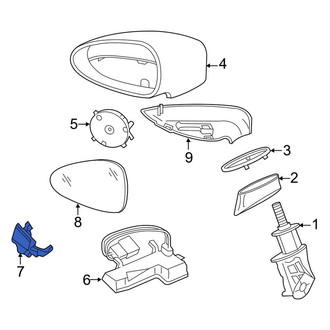 Porsche OE - Front Right Turn Signal Light Assembly