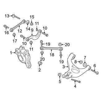 Porsche OE - Rear Suspension - Suspension Components (3.6L / 4.8L)