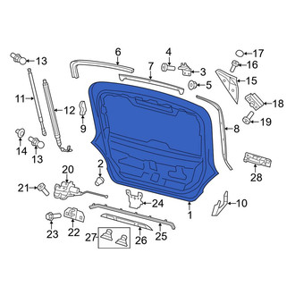 Porsche OE - Rear Liftgate