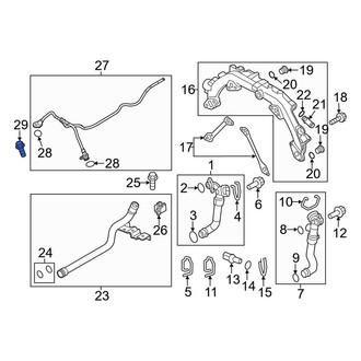 Porsche OE - Exhaust Manifold Heat Shield Bolt
