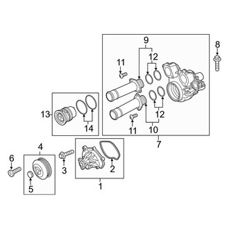Porsche OE - Cooling - Water Pump (Gas)