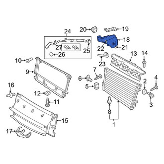Porsche OE - Engine Coolant Reservoir