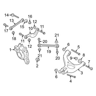 Porsche OE - Rear Suspension - Suspension Components (Gas)