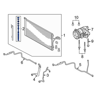 Porsche OE - A/C Receiver Drier & Desiccant Element