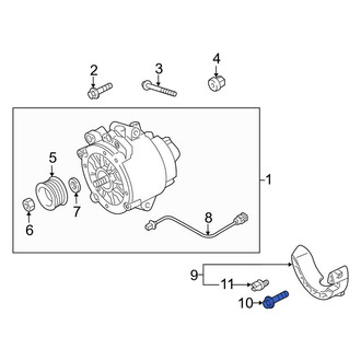 Porsche OE - Alternator Bracket Bolt