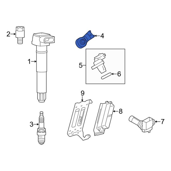 Ignition Knock (Detonation) Sensor