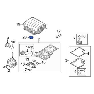 Porsche OE - Engine Intake Manifold Gasket