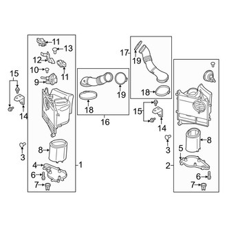 Porsche OE - Engine - Air Intake (Naturally Aspirated 4.8L)