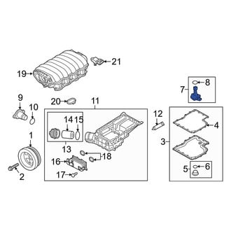 Porsche OE - Engine Oil Level Sensor
