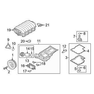 Porsche OE - Engine Parts (Naturally Aspirated 4.8L)