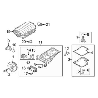 Porsche OE - Engine Parts (Turbocharged 4.8L)