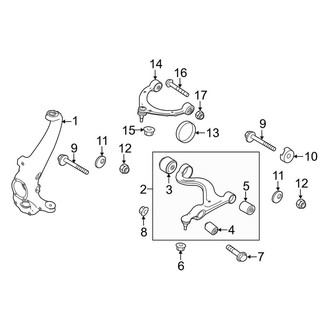 Porsche OE - Front Suspension - Suspension Components