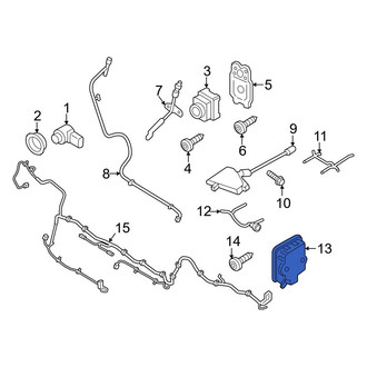 Porsche OE - Front Right Cruise Control Distance Sensor
