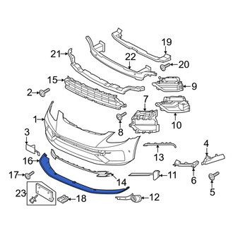 Porsche OE - Front Spoiler