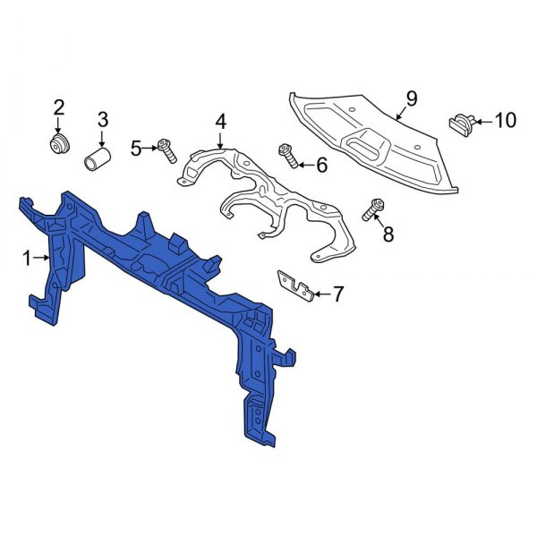 Radiator Support Panel