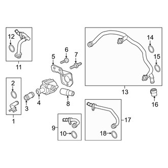 Porsche OE - Cooling - Coolant Lines