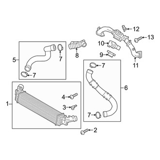 Porsche OE - Cooling - Intercooler (3.0L Gas)