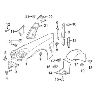 Porsche OE - Fender & Components