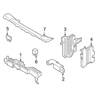 Porsche OE - Electrical - Fuse & Relay (Luggage Compartment)