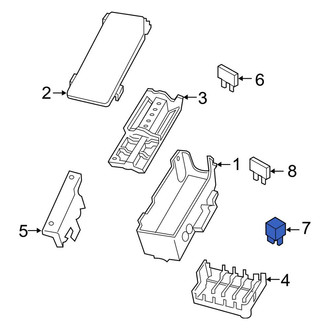 Porsche OE - Accessory Power Relay