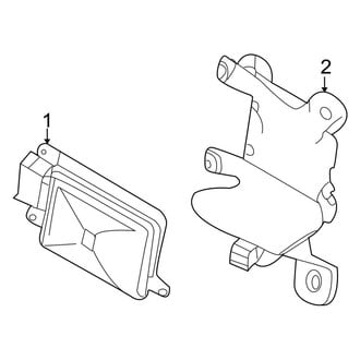 Porsche OE - Electrical Components (Blind Spot Radar)