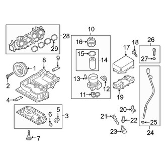Porsche OE - Engine Parts (4.0L Gas / PLUG-IN HYBRID EV-GAS (PHEV))