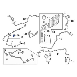 Porsche OE - Secondary Air Injection Control Valve