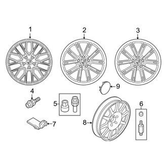 Porsche OE - Wheels (21"), (Base / 4 / 4 Executive / 4S / 4S Executive / Turbo / Turbo Executive)