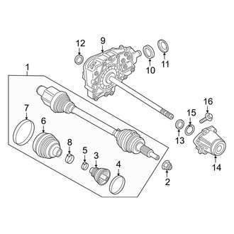 Porsche OE - Front Suspension - Carrier & Front Axles