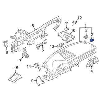 Wht003497 Porsche Macan Interior Brackets & Hardware — CARiD.com