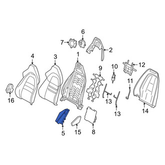 Porsche OE - Front Left Seat Air Bag