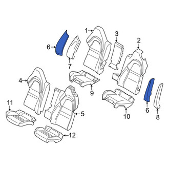 Porsche OE - Front Left Seat Air Bag