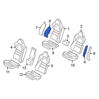 Porsche OE - Front Left Seat Air Bag