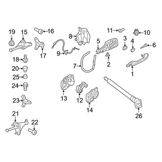 Porsche OE - Rear Door - Lock & Hardware (4 Executive / 4S Executive / Turbo Executive)