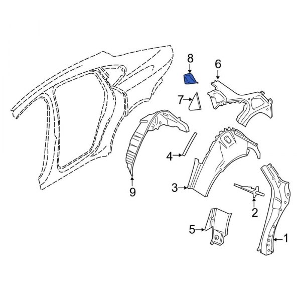 Quarter Panel Reinforcement