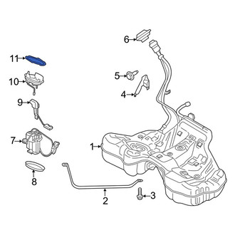 Porsche OE - Fuel Tank Lock Ring