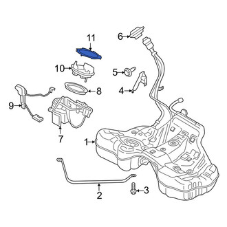 Porsche OE - Fuel Tank Lock Ring