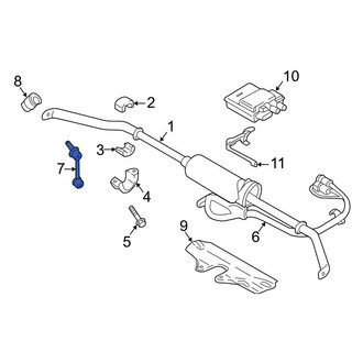 Porsche OE - Rear Suspension Stabilizer Bar Link