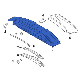 Porsche OE - Rear Spoiler
