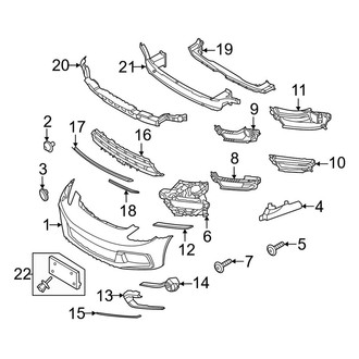 Porsche OE - Front Bumper & Grille - Bumper & Components (GTS / GTS Sport Turismo)