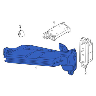 Porsche OE - Front Left Daytime Running Light