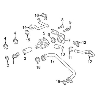 Porsche OE - Cooling - Coolant Lines (Base / 4)