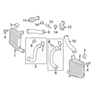 Porsche OE - Cooling - Intercooler