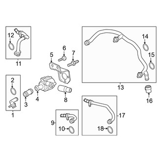 Porsche OE - Cooling - Coolant Lines (GTS)