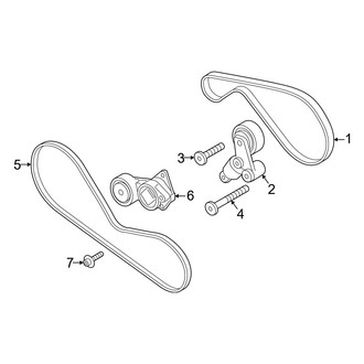 Porsche OE - Cooling - Belts & Pulleys (4.0L)